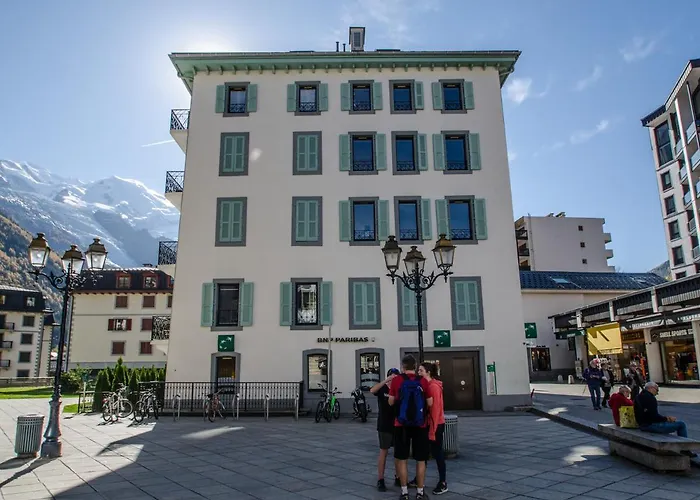 Bel 3 Etoiles Avec Balcon Au Coeur De - Fr-1-343-165 Chamonix